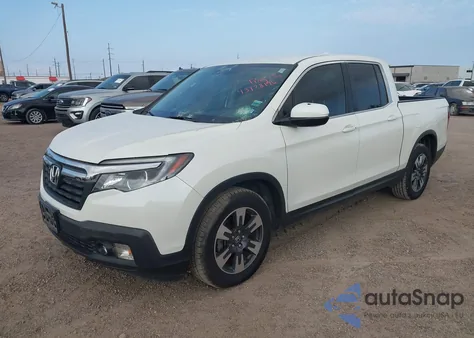 2017 Honda Ridgeline Rtl-T from USA, damaged, VIN 5FPYK2F60HB011606